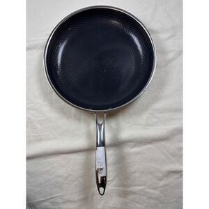 HexClad 12 Inch Hybrid Nonstick Frying Pan Skillet Stainless Steel without Lid